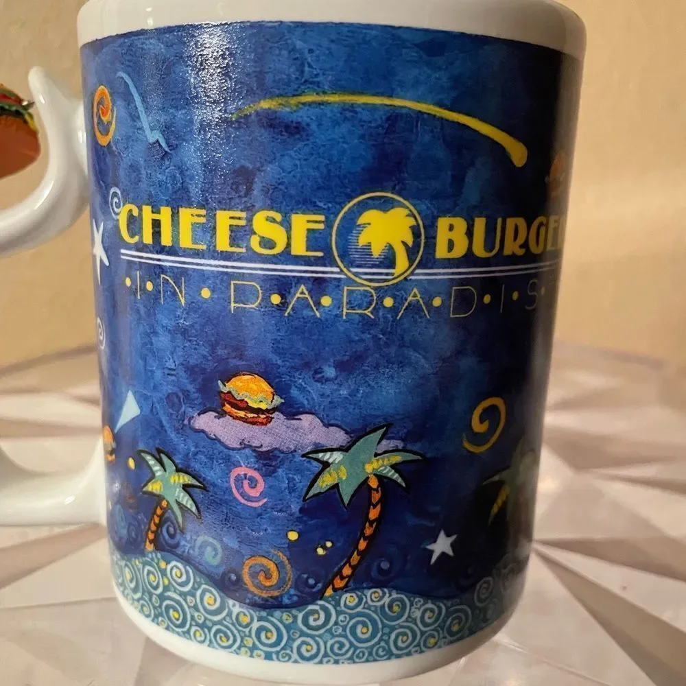 Spinners Talus Cheeseburger In Paradise Ceramic Spinner Mug